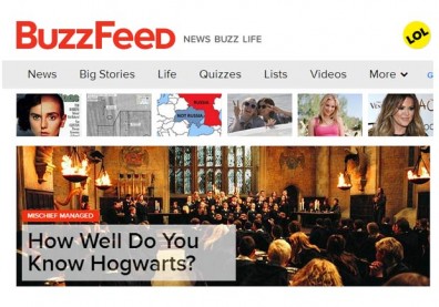 BuzzFeed估值達8.5億美元 跨足國際市場