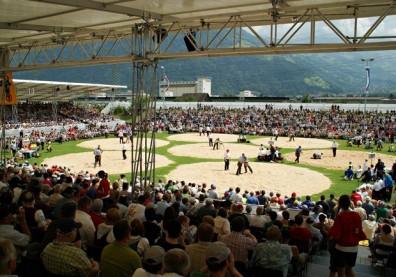 為了名譽而戰，瑞士人喜歡玩摔角運動？