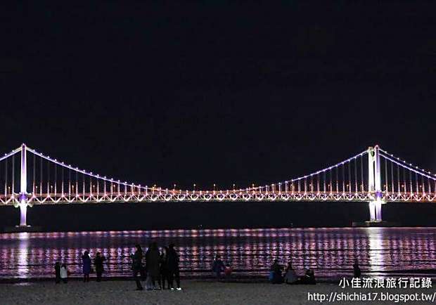 韓國釜山廣安海水浴場，約會看夜景的浪漫聖地