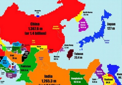 爆紅人口比例圖！台灣到底有多擠？