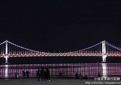 韓國釜山廣安海水浴場，約會看夜景的浪漫聖地