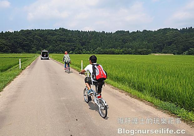 秋田五城目町里山自行車之旅！穿梭田間享受大自然野餐趣