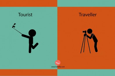 十張對照圖：你是冒險犯難的旅行家，還是沒車不搭的觀光客？