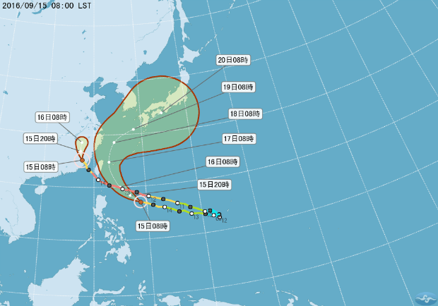 一颱接一颱 馬勒卡明後天擾北台灣