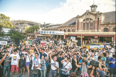 唱別110年歷史的台中火車站