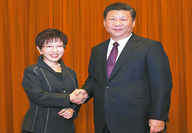 洪習會 習近平：台灣政局變化改變不了92共識