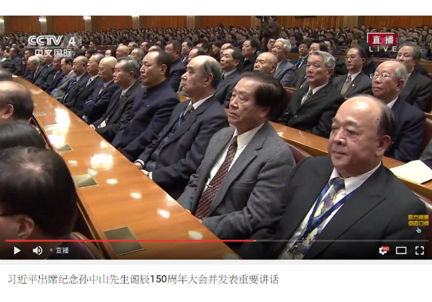 習近平講話 我退休將領吳斯懷赫然在座