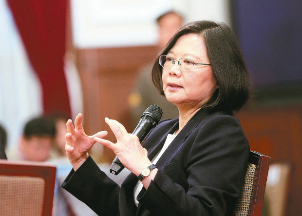 蔡英文籲北京：共同擘畫互動新模式