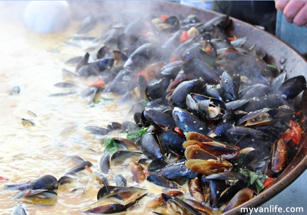 海灣邊的鮮甜海風 我在西雅圖潘灣淡菜節