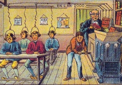 西元1900年畫家設想的未來！有哪些實現了呢？