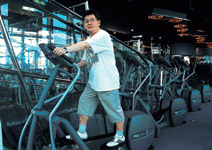 中信金控行政長尚瑞強　減肥大作戰