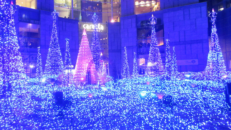 Caretta汐留聖誕點燈 藍色精靈之森_img_6