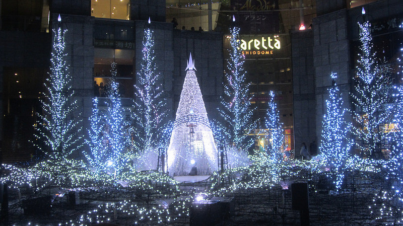 Caretta汐留聖誕點燈 藍色精靈之森_img_11
