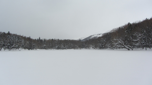 嚴冬的世界遺產銀白世界絕景 知床五湖健行_img_25