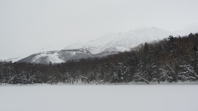 嚴冬的世界遺產銀白世界絕景 知床五湖健行_img_27