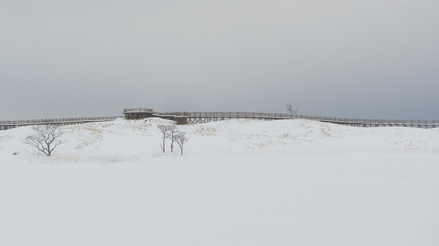 嚴冬的世界遺產銀白世界絕景 知床五湖健行_img_45