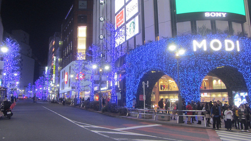 青之洞窟SHIBUYA 藍色隧道般的夢幻景色_img_1