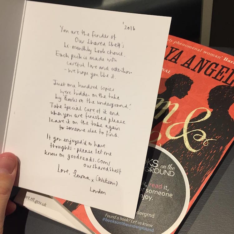 妙麗的書單藏在地鐵站!艾瑪華森於倫敦地鐵大玩叢書躲貓貓!_img_4