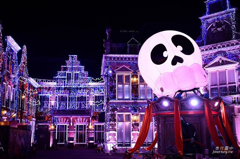 仿荷蘭風的經典樂園！到長崎體驗光之巡遊．夜晚超美的豪斯登堡_img_34