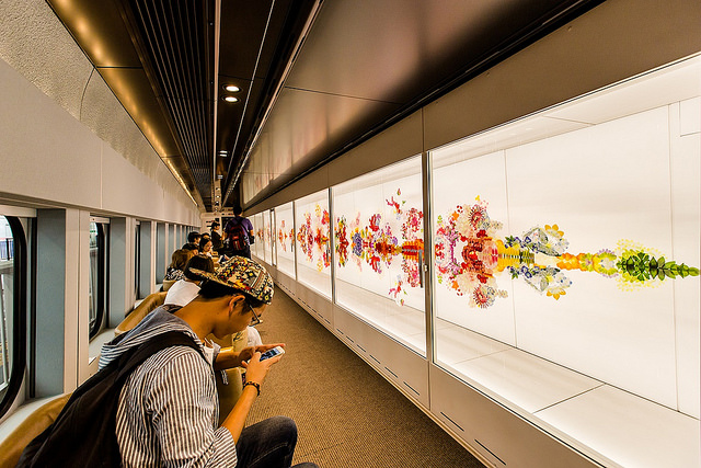 每個車廂都讓人驚喜！世界移動最快的美術館：現美新幹線_img_29
