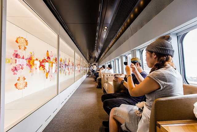 每個車廂都讓人驚喜！世界移動最快的美術館：現美新幹線_img_31