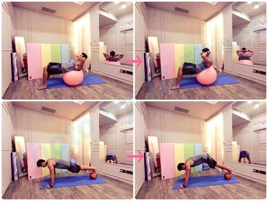 兩顆球幫你練全身!8個球球運動肌力大爆發_img_7