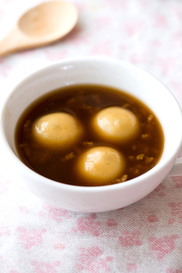 煮不破小秘訣:黑糖酒釀芝麻湯圓_img_1