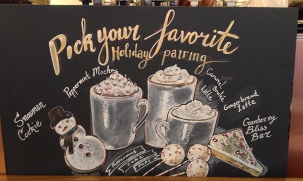 最強店員！ 各國星巴克超強黑板藝術畫作_img_6