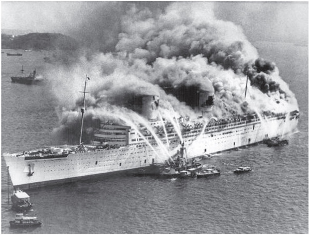 伊莉莎白女王號在香港沉船 大英帝國沒落的象徵_img_1