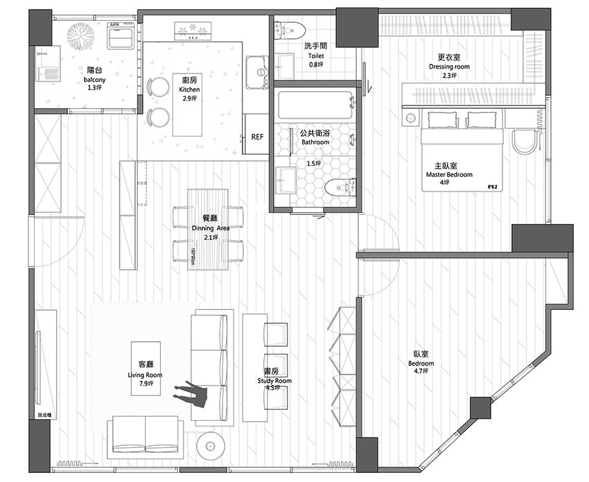 返鄉打造自己的美式工業風老屋：部落客張西西的家_img_2