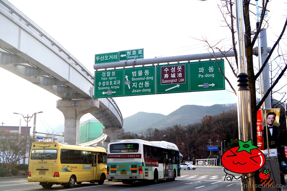 搭韓國首條單軌鐵路，遊覽大邱「壽城池」好愜意！_img_7