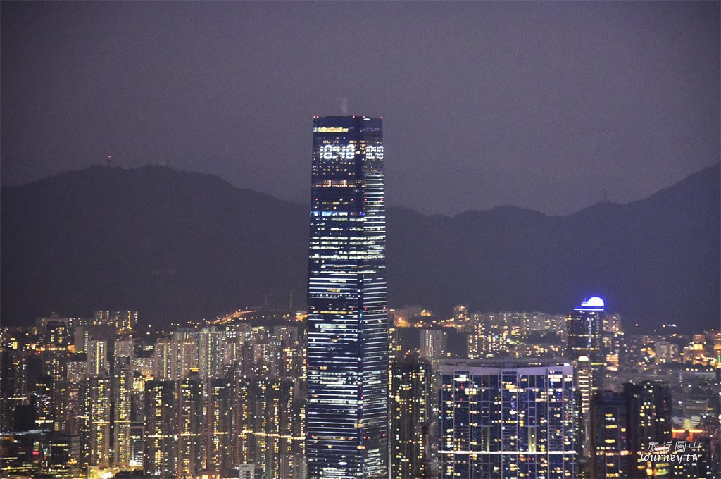 世界三大夜景 太平山上環抱香港夜景_img_23