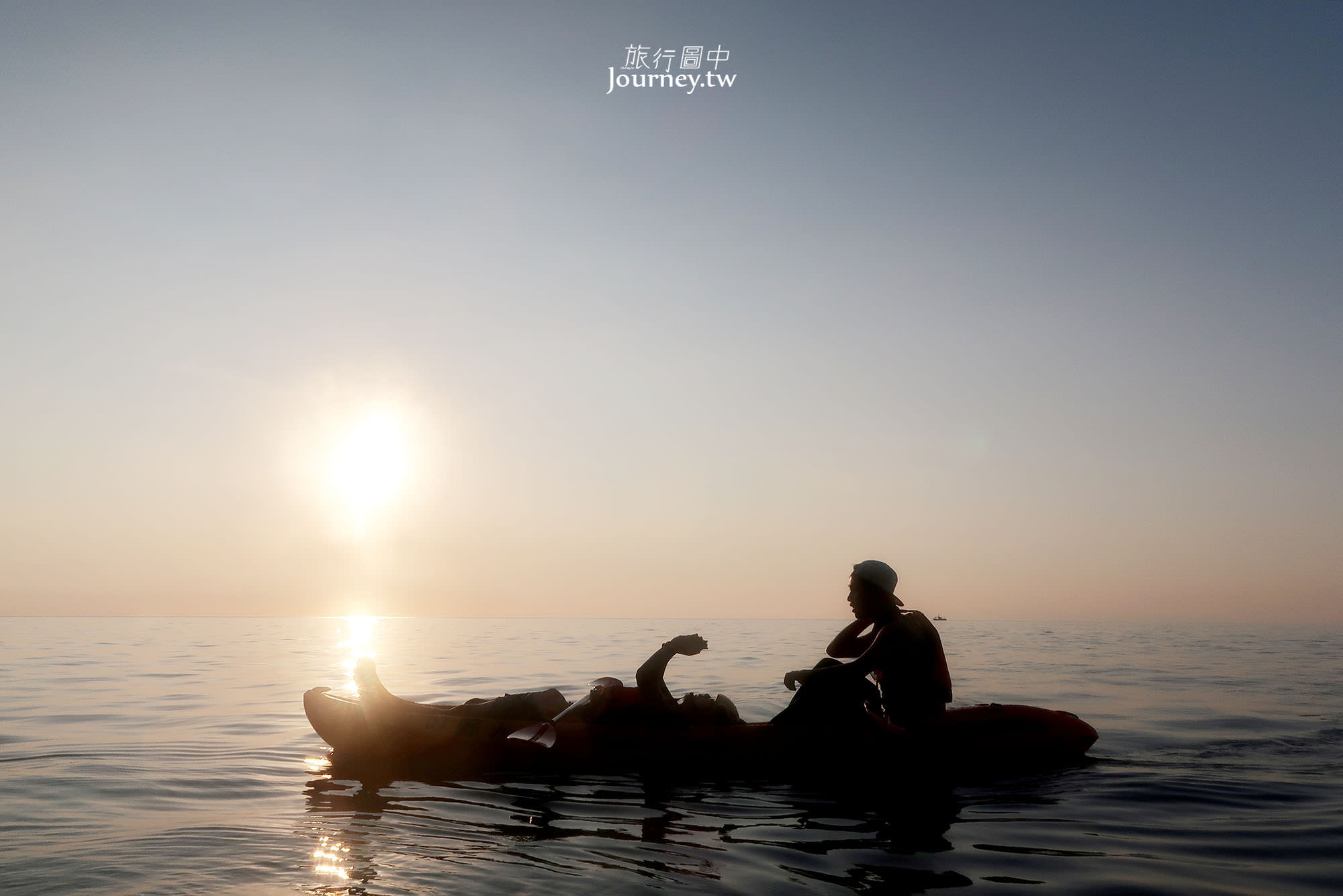 在清水斷崖懷裡划獨木舟 躺在太平洋上看日出_img_21