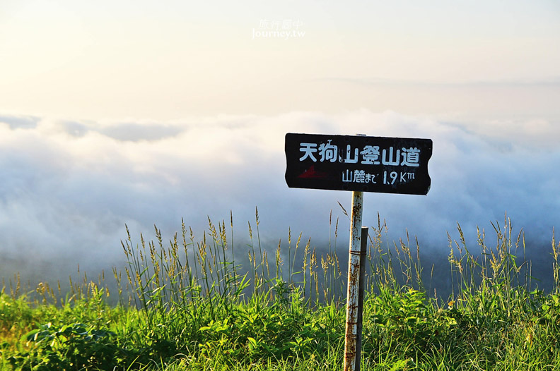 北海道三大夜景：搭天狗山纜車遇見夕陽下雲海夜景_img_5