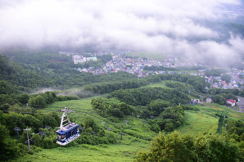 北海道三大夜景：搭天狗山纜車遇見夕陽下雲海夜景_img_9