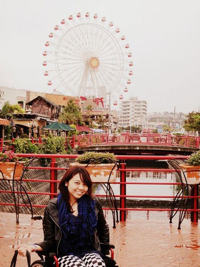 跟體內的39根鋼釘共存,她帶著輪椅去旅行_img_3