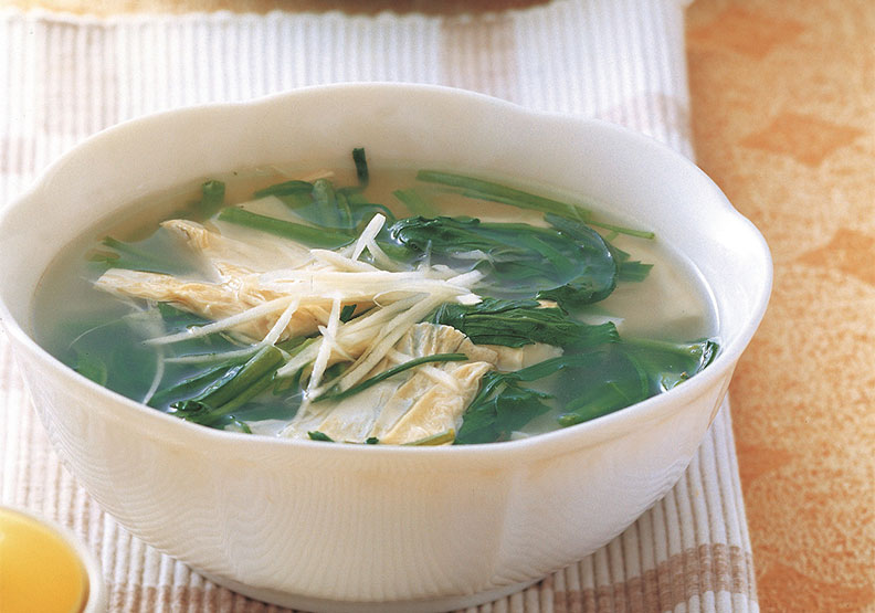 促進腸胃蠕動、降三高:空心菜薑絲湯_img_1