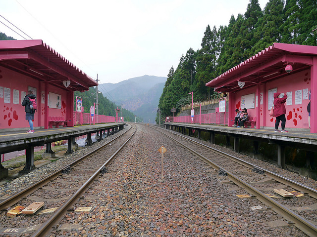 極粉紅！粉紅泡泡充滿的戀山形車站_img_7
