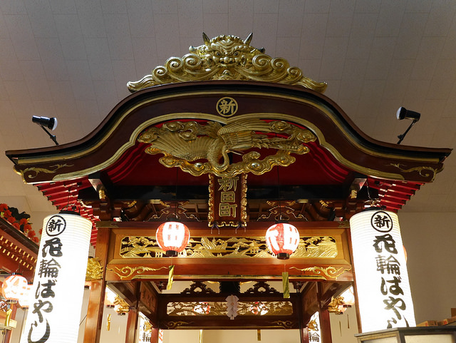 秋田祭典、美食:花輪囃子祭、自製烤米棒_img_7