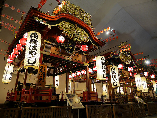 秋田祭典、美食:花輪囃子祭、自製烤米棒_img_4