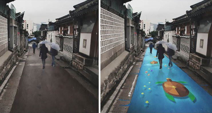 下雨不愁！創意街上壁畫讓繽紛馬路成為雨天限定風景！_img_1