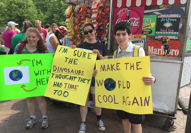 川普上任百日 環保人士為地球上街頭_img_9