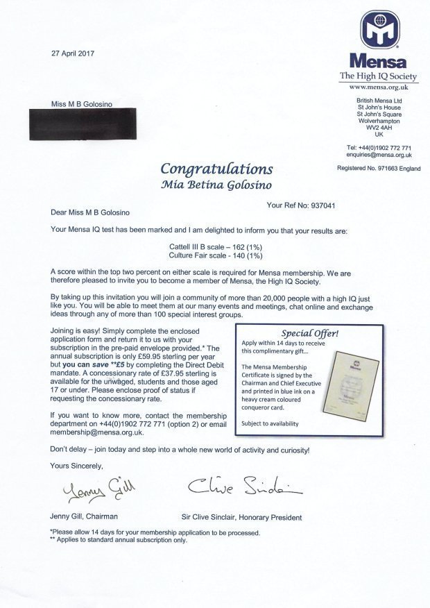 申請入學遭打槍 女童測出智商162後校方狂敲門_img_2