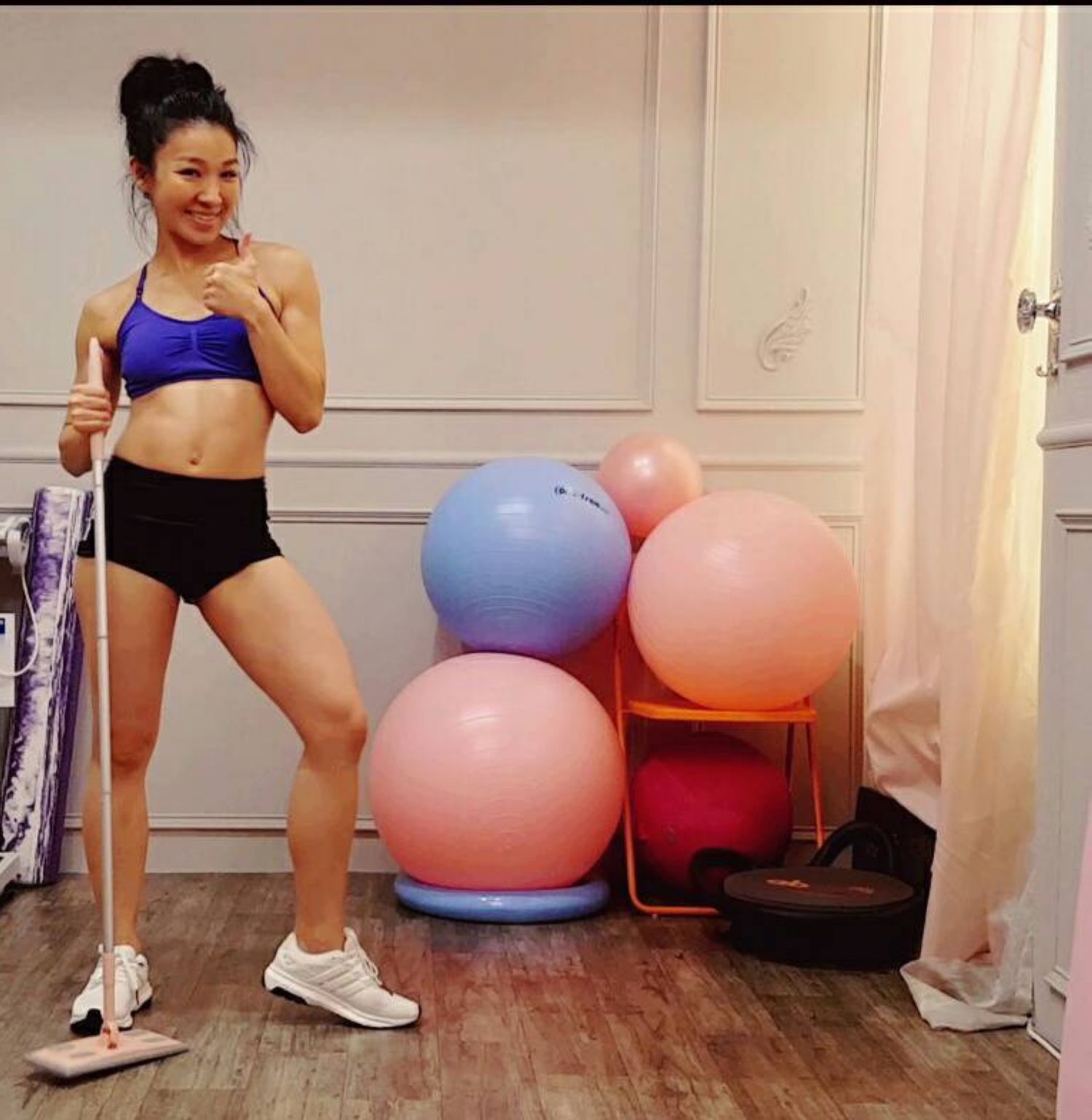 好身材從居家生活練出來!大掃除拖把運動_img_1