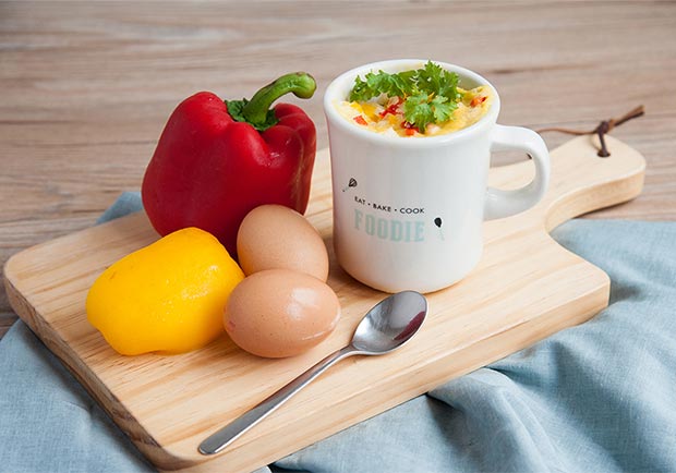 一杯獨享超滿足!馬克杯創意料理:鮭魚蔬菜烘蛋_img_1