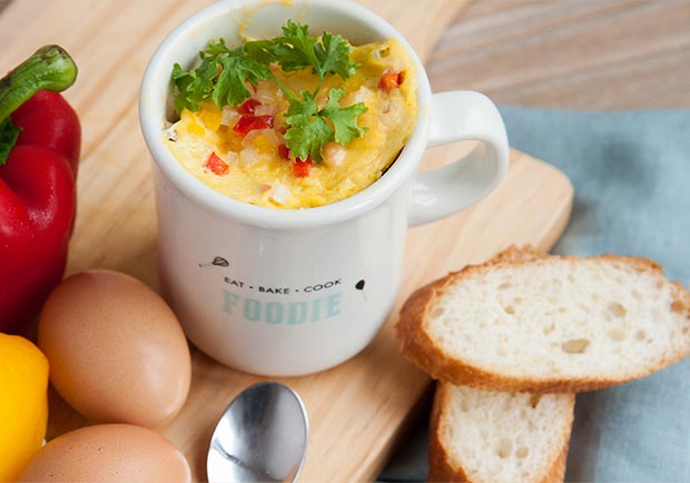 一杯獨享超滿足!馬克杯創意料理:鮭魚蔬菜烘蛋_img_2