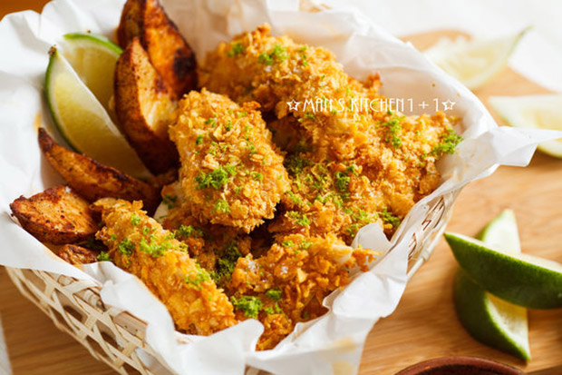 低卡好簡單!免油炸檸檬雞柳條_img_4