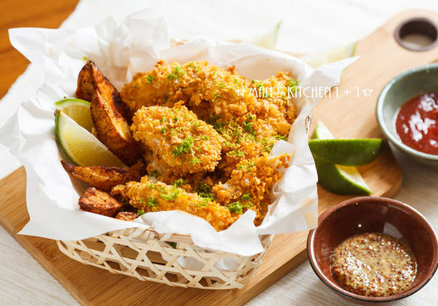 低卡好簡單!免油炸檸檬雞柳條_img_5