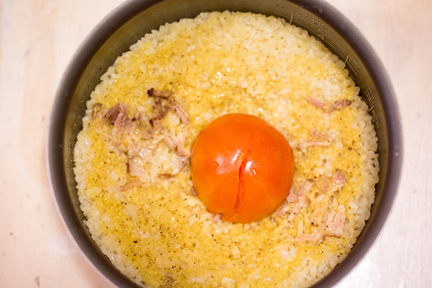 吃到整顆番茄的營養!電鍋料理「奶油培根番茄飯」_img_3