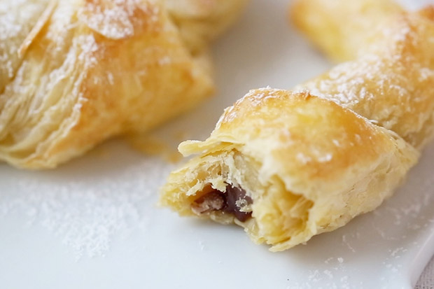 三步驟輕鬆烤:紅豆年糕牛角可頌_img_1